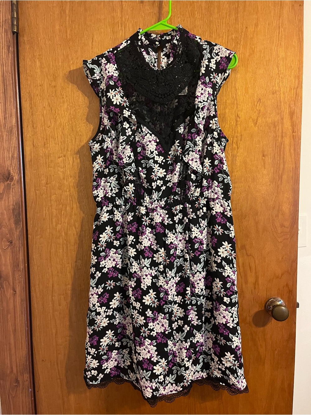 Sleeveless Floral Dress